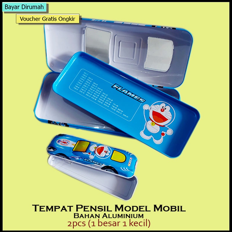 Pencil Case Kotak Tempat Pensil Mobil