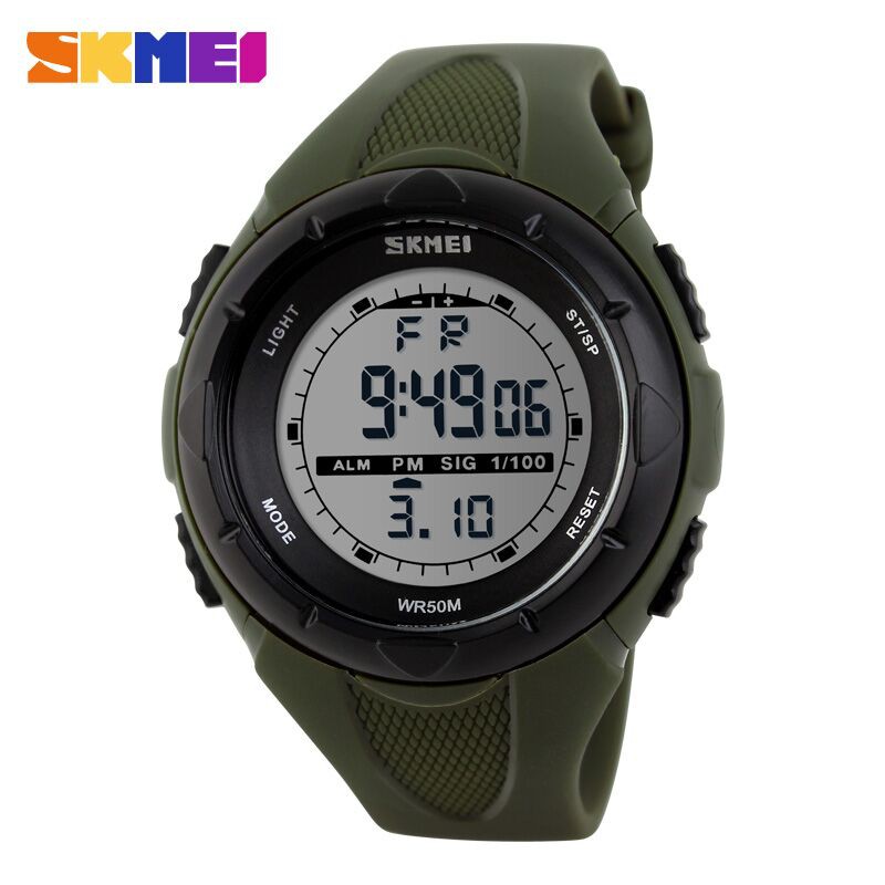 Jam Tangan Sport Digital Wanita - DG1074 - Army Green - EMWS5CAG SKMEI