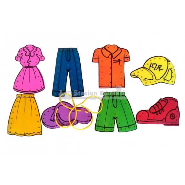 MENJAHIT BAJU / MAINAN EDUKASI