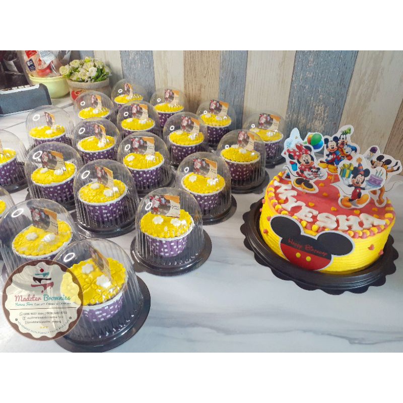 

paket kue ulang tahun + souvenir cup cake untuk 20 anak / birthday package for 20 child