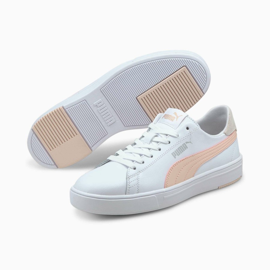 SEPATU CASUAL WOMENS Puma Serve Pro Lite Puma White 374902 06