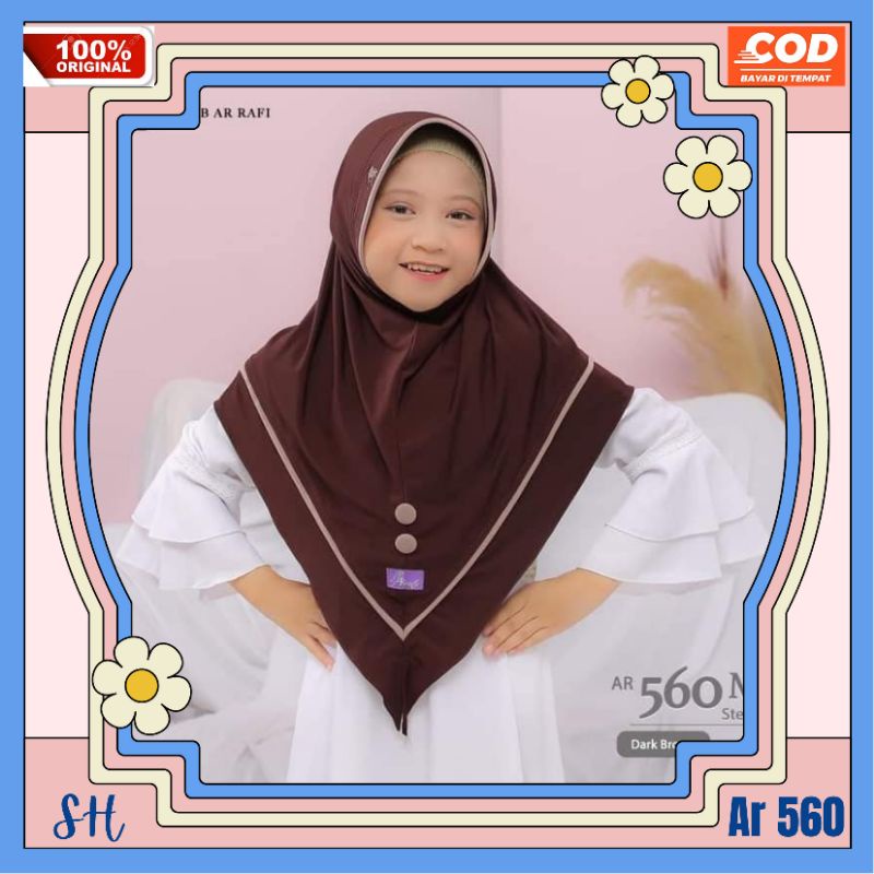 Jilbab hijab kerudung bergo krudung anak sekolah SD wanita jersey instan terbaru new terlaris terkin