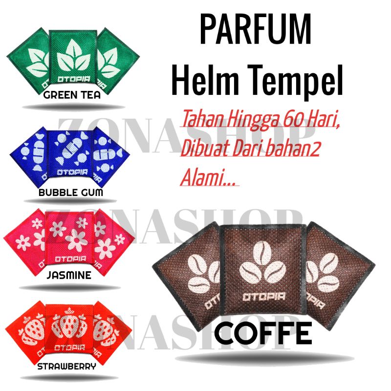 Parfum Helm Tempel Pewangi helm Dewasa Anak2 Serbaguna Aroma Tahan Lama Parfume Helmet