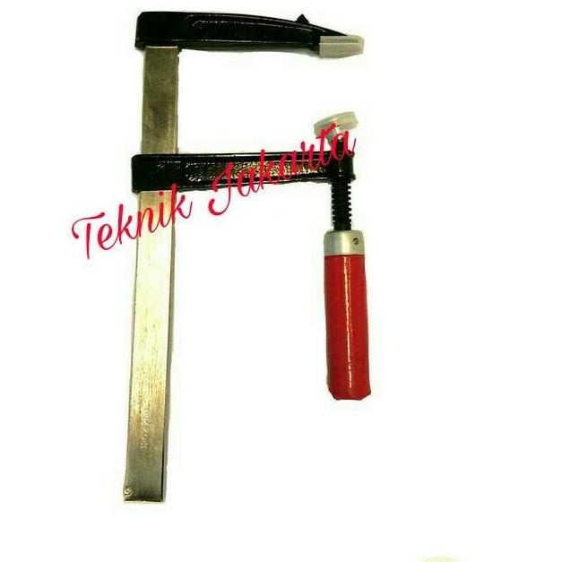 Clamp F 500 mm x 120 mm Catok Kayu Catok F