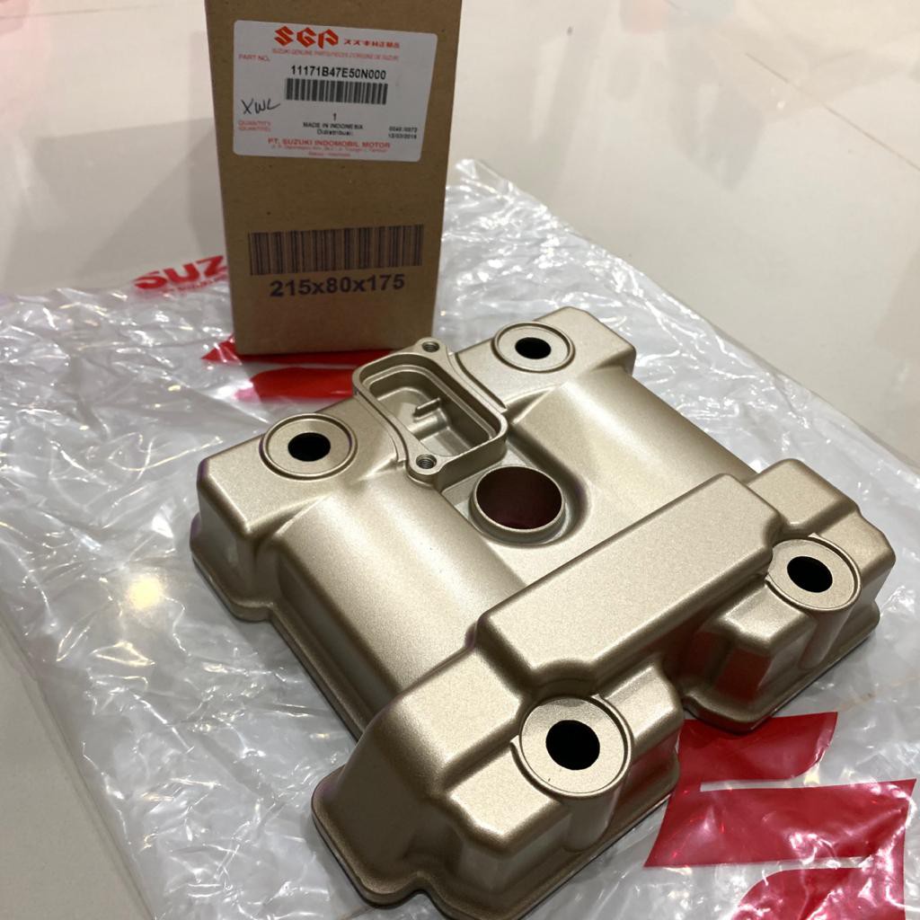 COVER TUTUP HEAD CYLINDER SATRIA FU 2005 2015 GOLD ORIGINAL SUZUKI