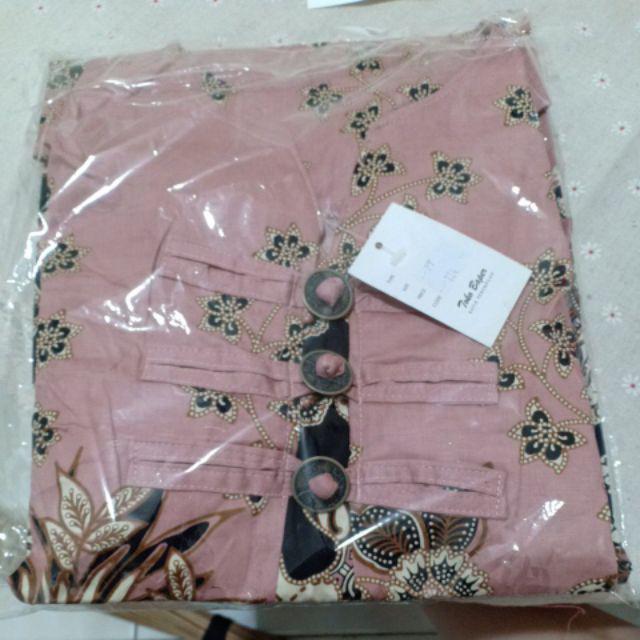 Atasan Batik T600 Black