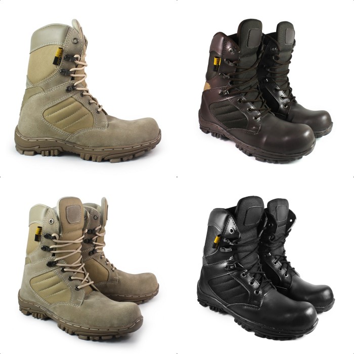 COD !! Sepatu pdl ninja shinobi CHEAP TINGGI cordura anti air ujung plat besi sleting Zipper