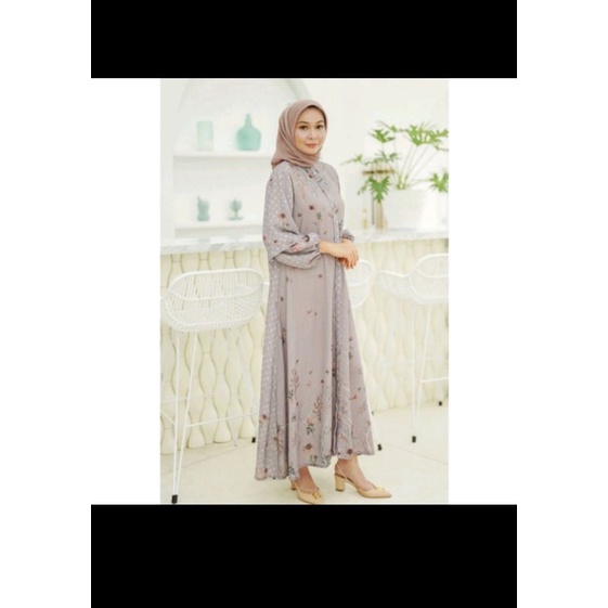 malina dress dusty purple size M by Benang Jarum