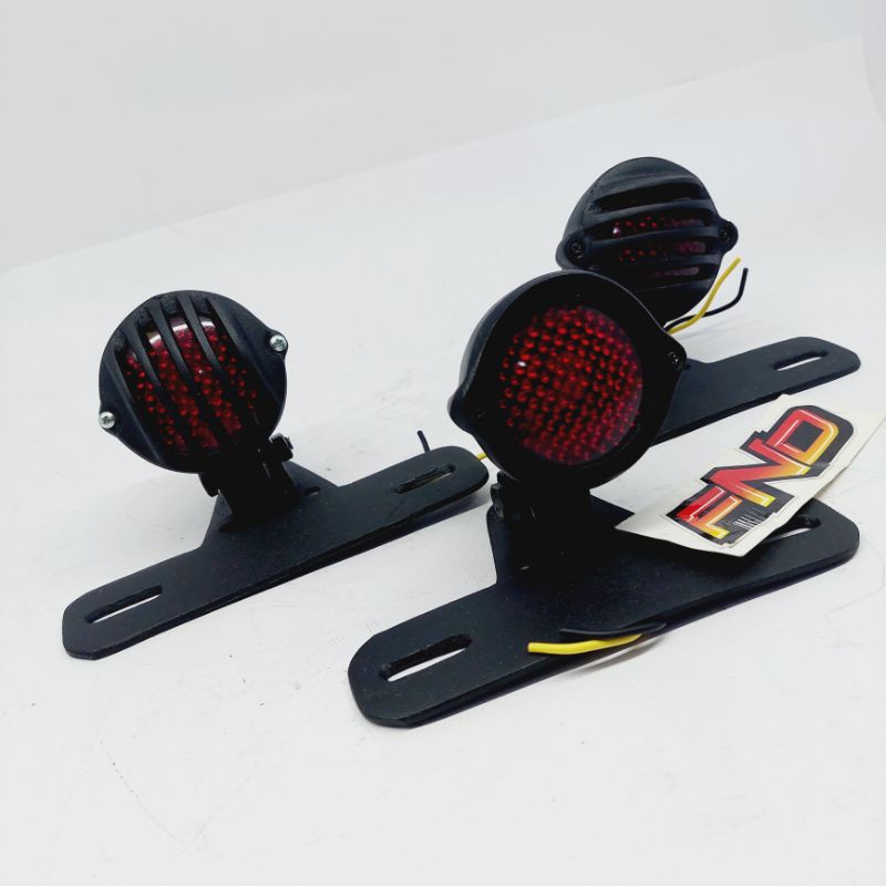 LAMPU STOP BULAT JAPSTYLE GRILL TRALIS STOPLAMP CUSTOM CAFERACER