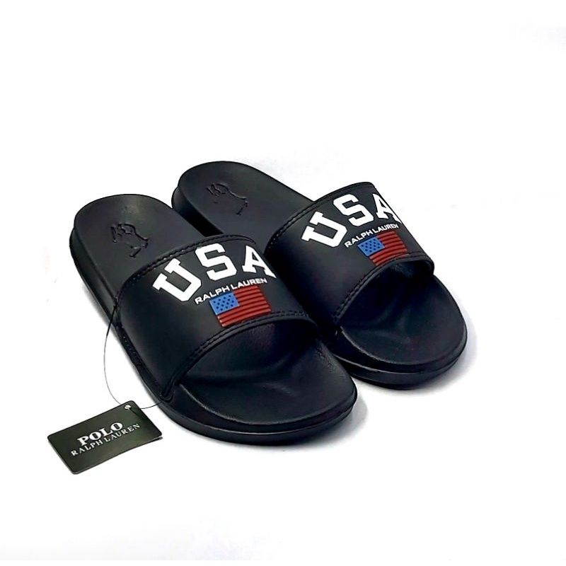 Polo Sendal slop pria wanita sandal selop karet Polo