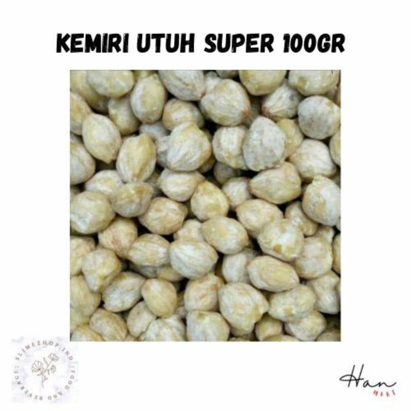 

KEMIRI UTUH SUPER 100GR