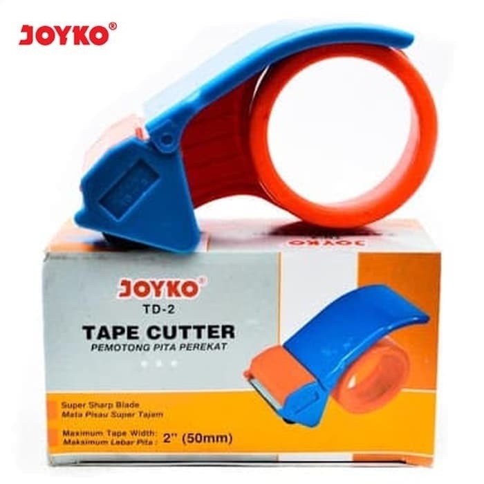 

Dispenser Lakban 2" Joyko Tempat Lakban Rumah Solasi Tape Cutter Joyko TD-2 Pemotong Lakban