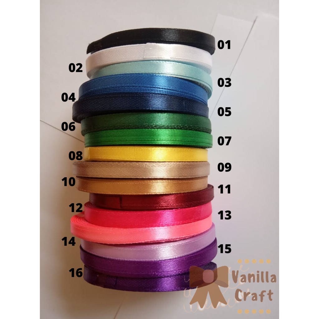 

Pita satin 0.6cm meteran