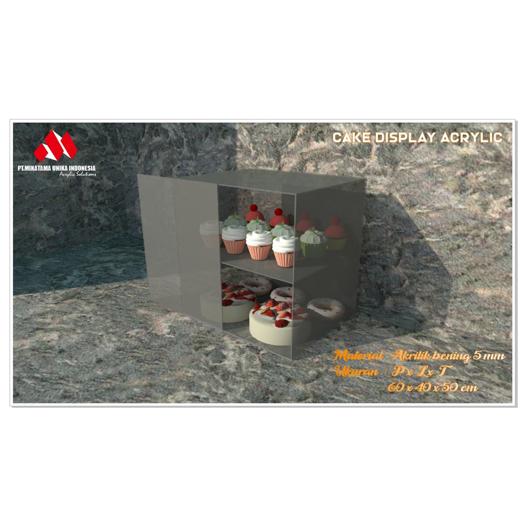 

Akrilik Box Display Kue