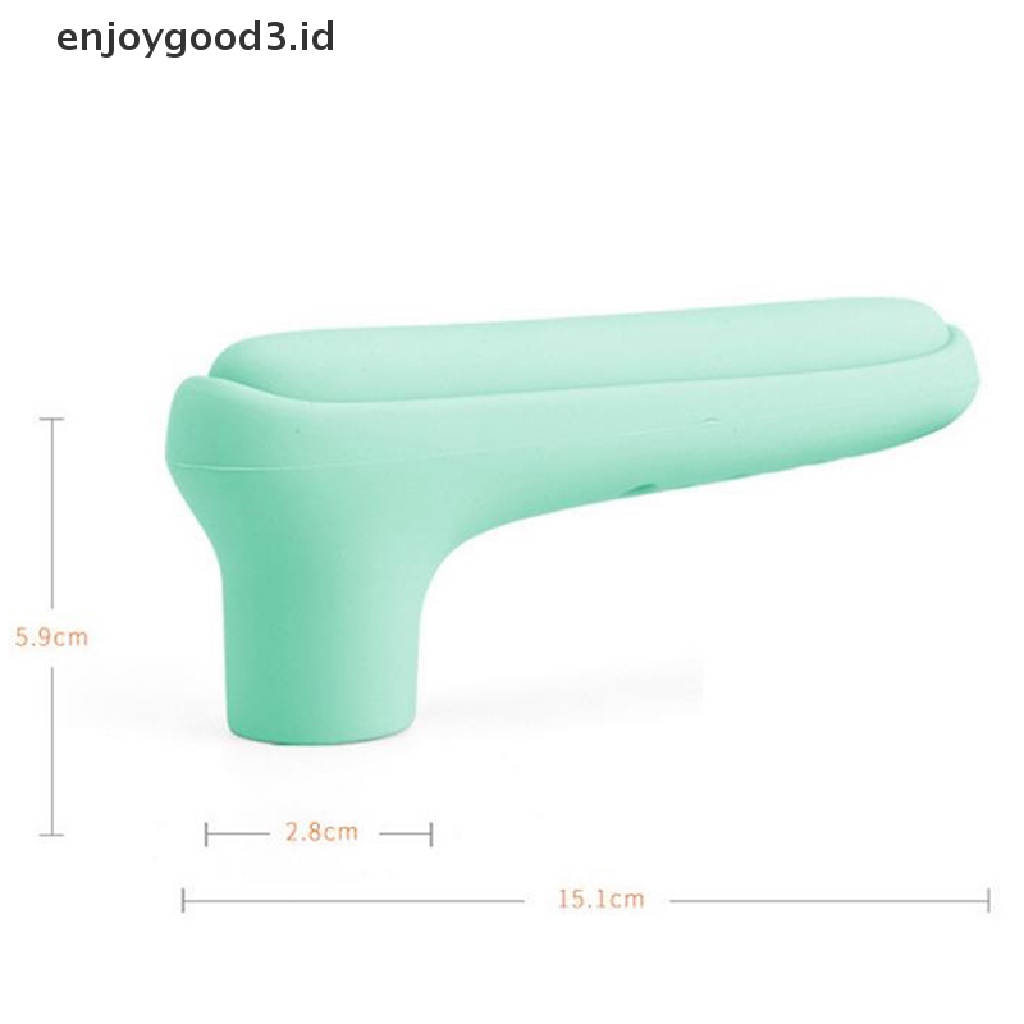 【Rready Stock】 Home Door Handle Knob Silicone doorknob Safety Cover Guard Child Protection （ID）