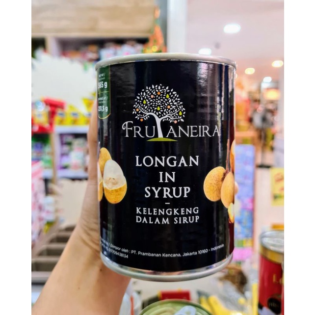 

FRUTANEIRA LONGAN SYRUP 565GR KELENGKENG KALENG