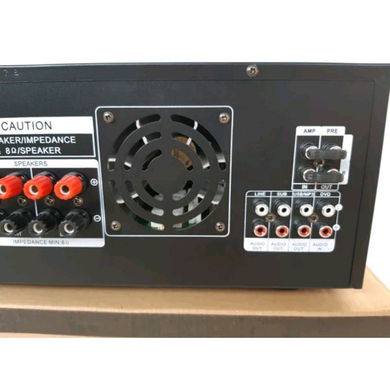 Power Mixer Blackspider 8 Channel ka7878DSP usb bluetooth prosesor BBE