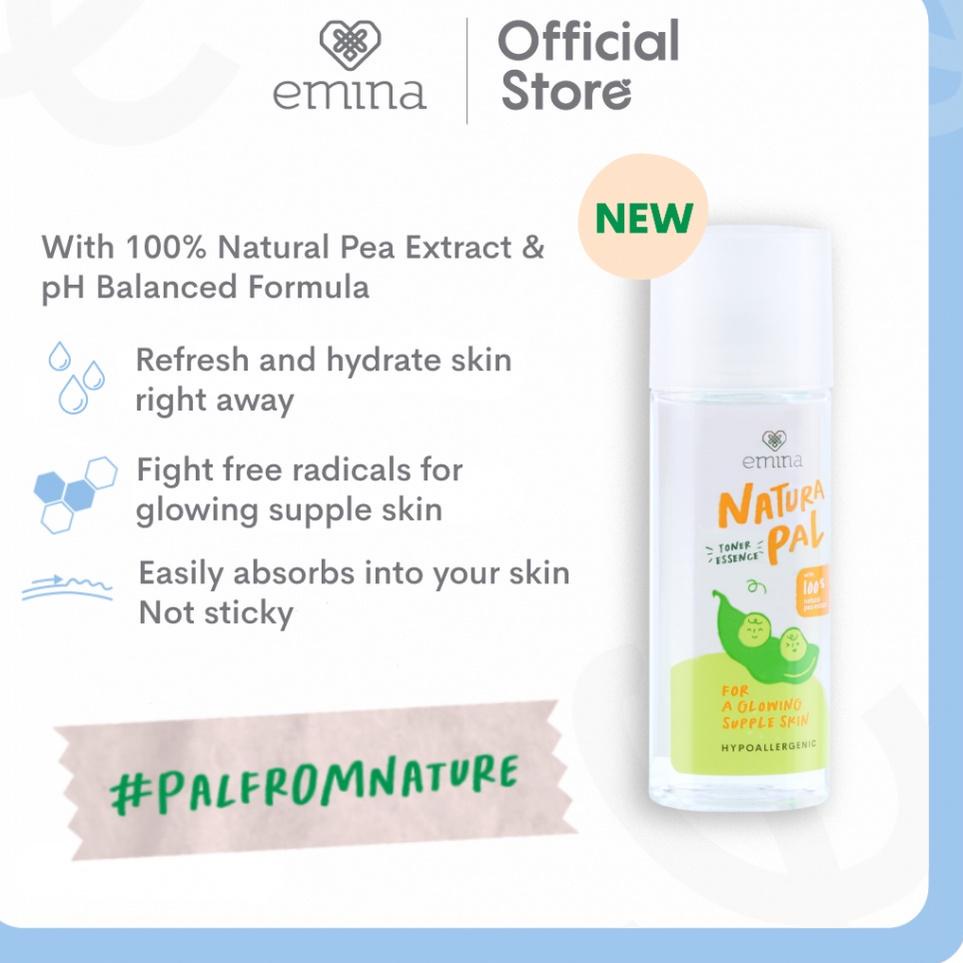 Emina Natura Pal Series Cleanser Moisturizer Toner Serum