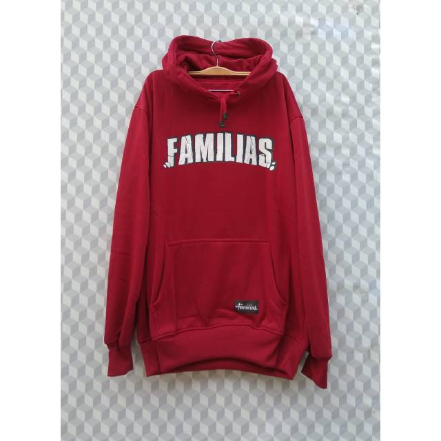 Jaket hoodie FAMILIAS Maroon
