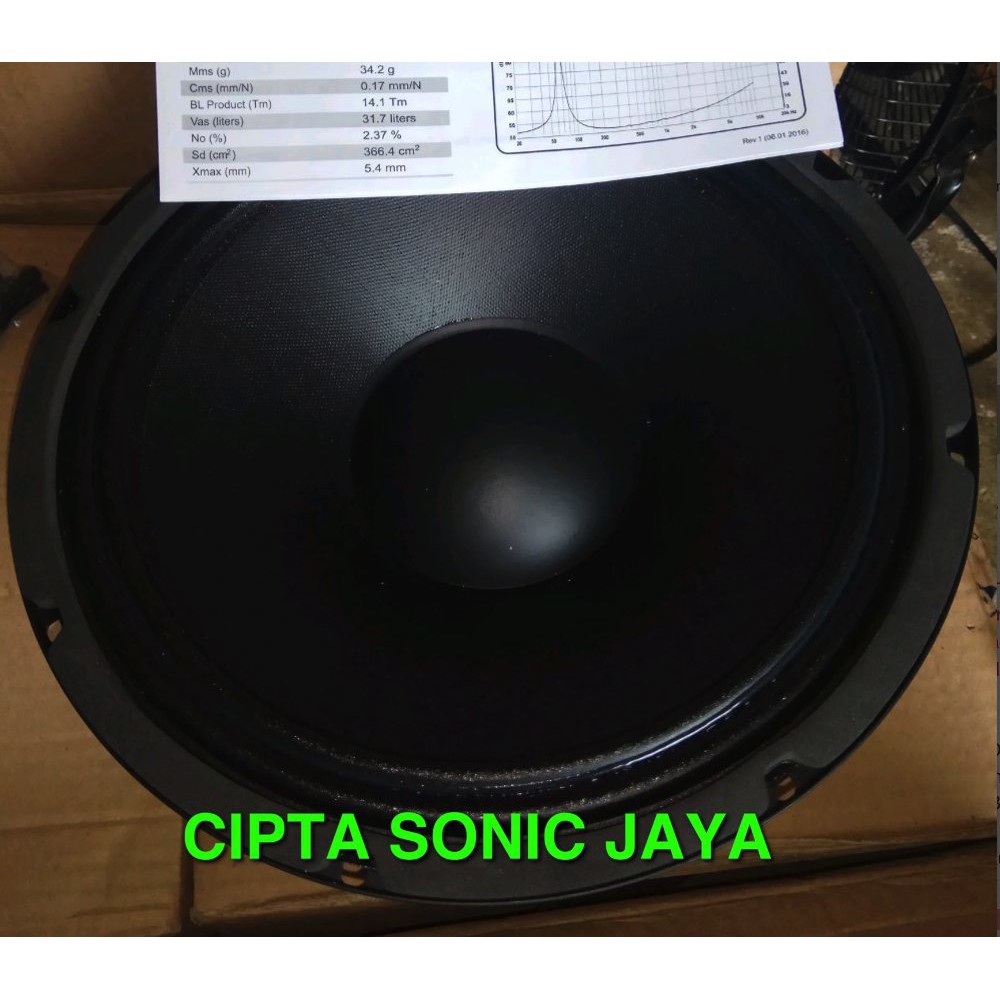 speaker 10 inch acr fabulous 2560M full range original sinar baja