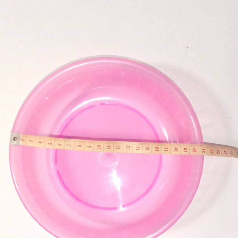 baskom plastik transparan 12