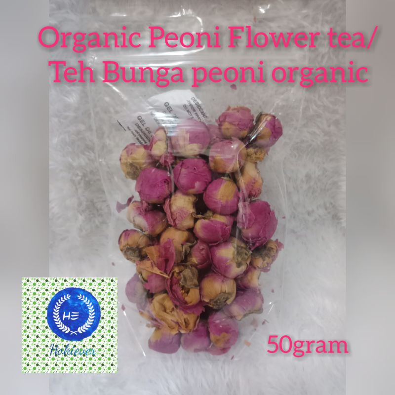 

Teh Bunga Peony organic / organic peony flower buds/peony tisane 50gr