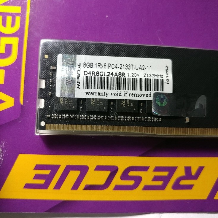 Dimm Vgen V-gen 8GB DDR4 2133 Rescue resmi