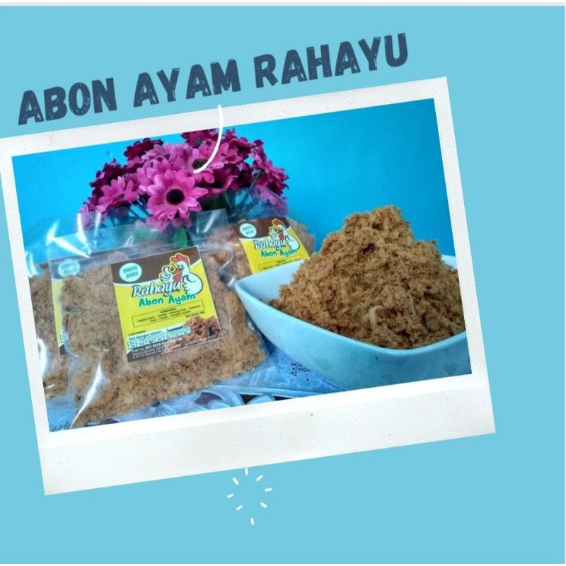 

ABON AYAM RAHAYU 500g