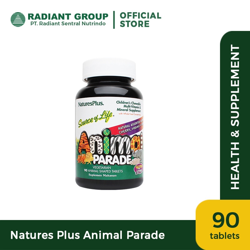 NATURE'S PLUS ANIMAL PARADE ISI 90 TABLET KUNYAH