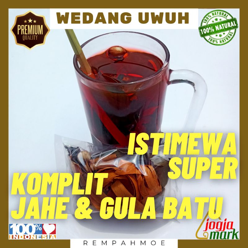 

[ASLI/KOMPLIT] WEDANG UWUH Original Istimewa Super JOGJA Rempah Herbal Suplemen Stamina Alami