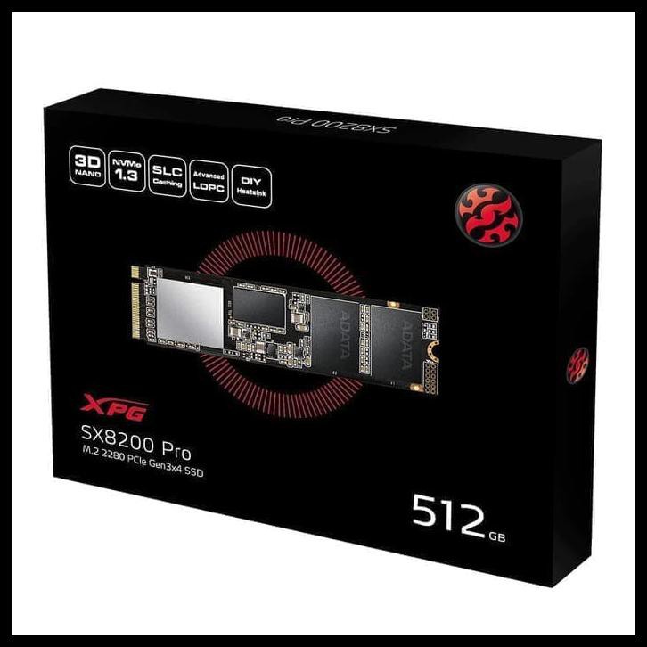 SSD Adata XPG SX8200 PRO 512GB M.2 NVMe