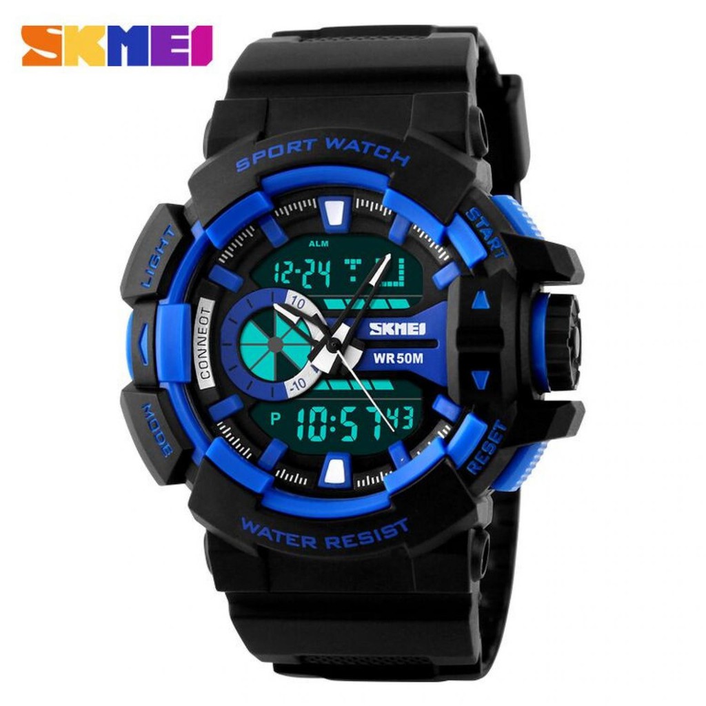 SKMEI Jam Tangan Digital Analog Pria - AD1117