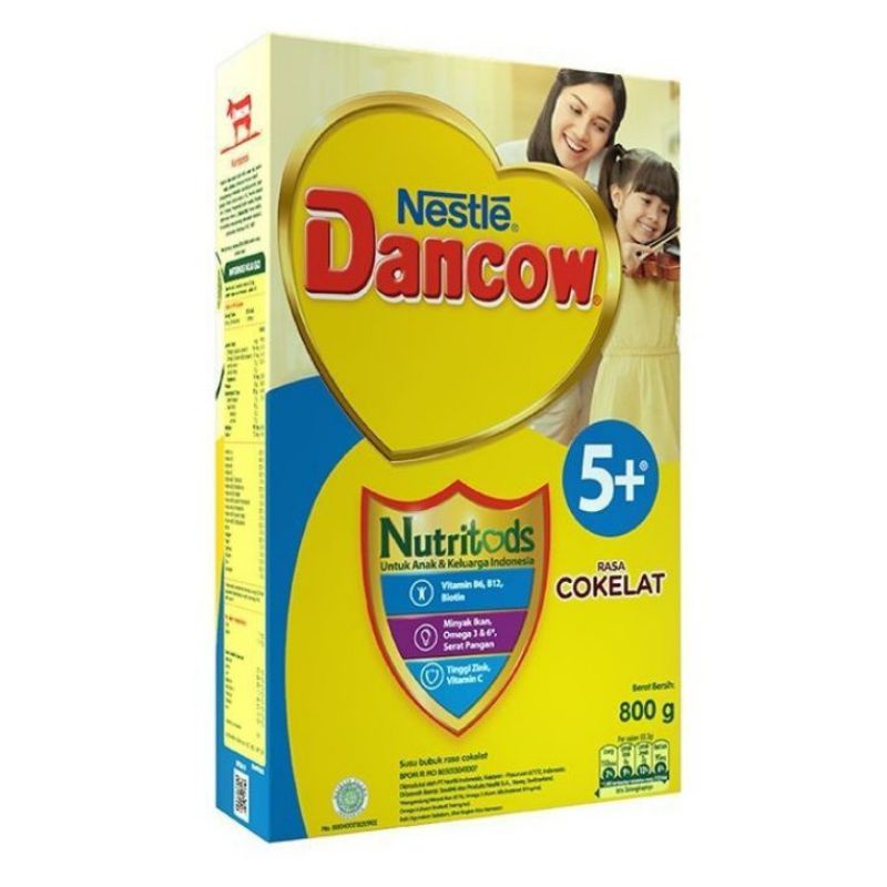 

Nestlé DANCOW 5+ Nutritods Madu Cokelat 800 Gram 1 Kg Susu Pertumbuhan Anak