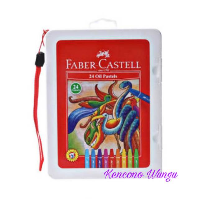 

aber Castell Hexagonal Oil Pastels Crayon 24 warna