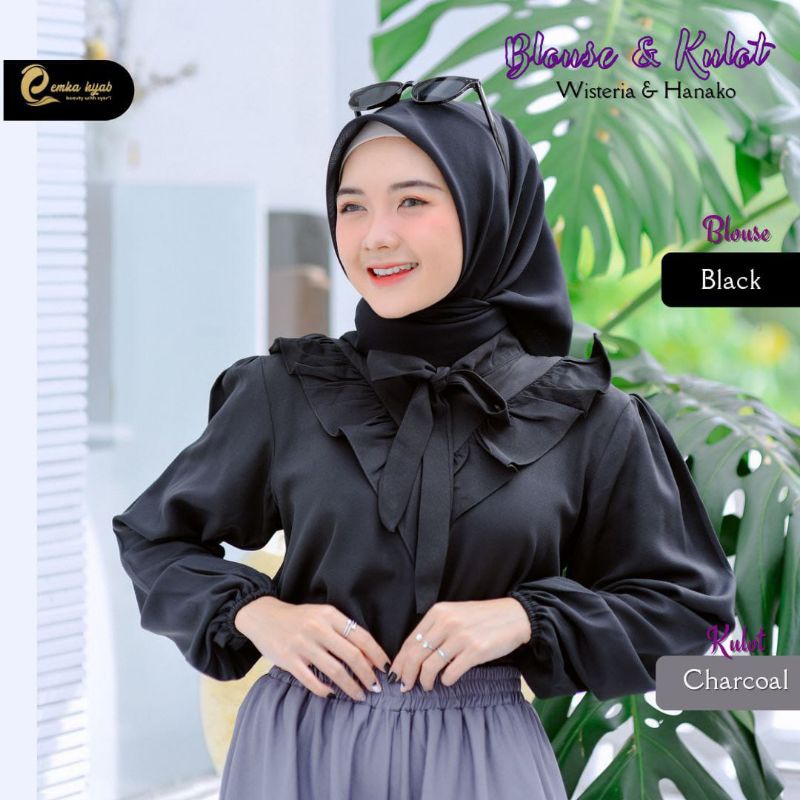 Blouse wisteria by emka hijab