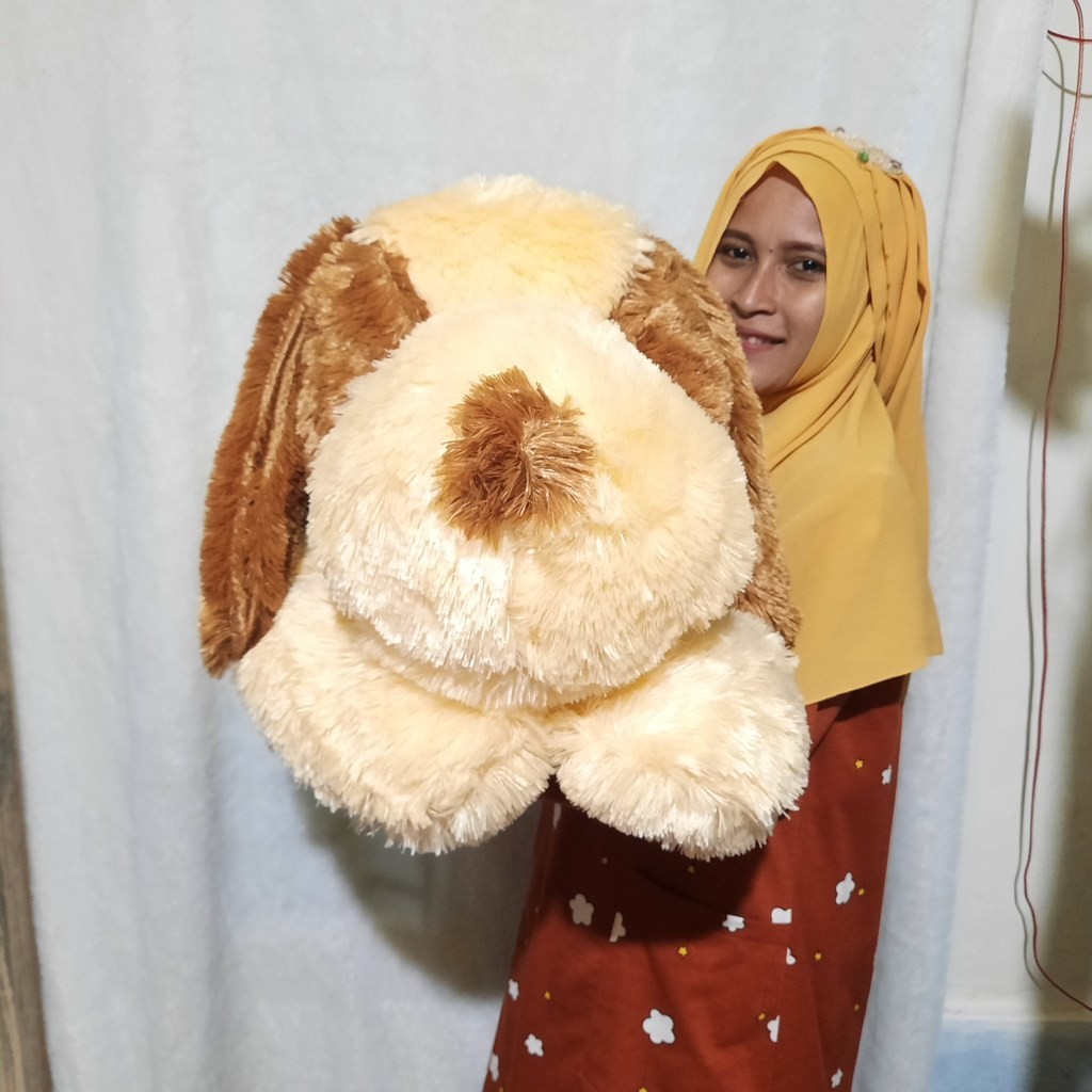 Boneka anjing Goopy Giant murah kuping GOLD Yah