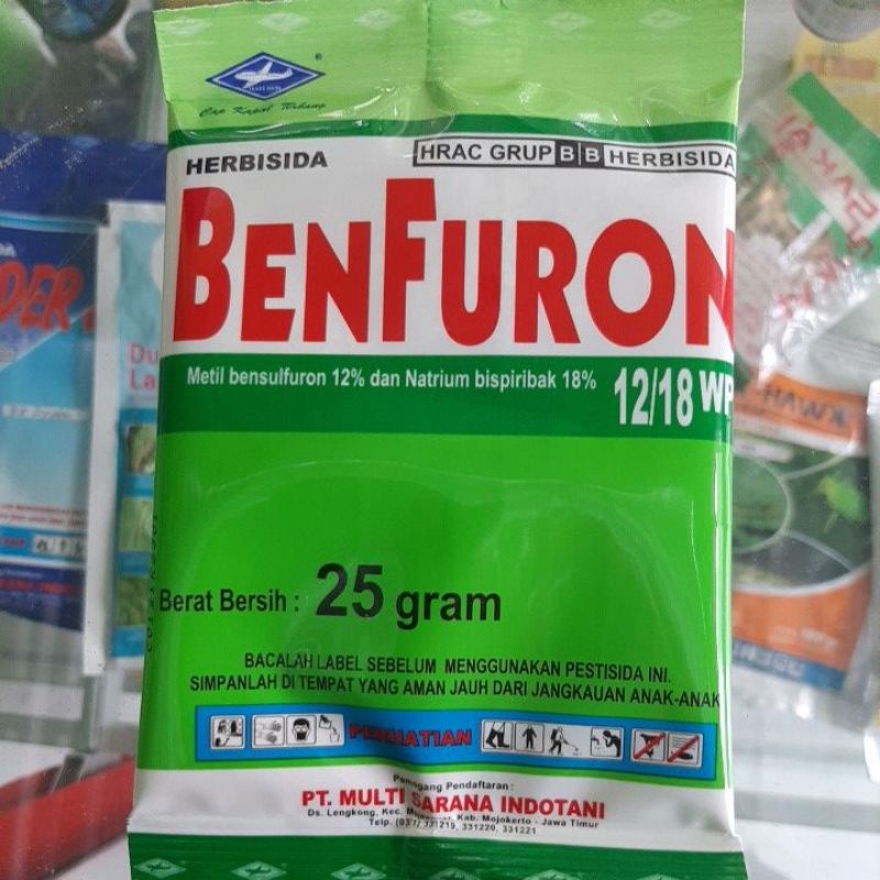 BENFURON 25 gram Herbisida Selektif PADI