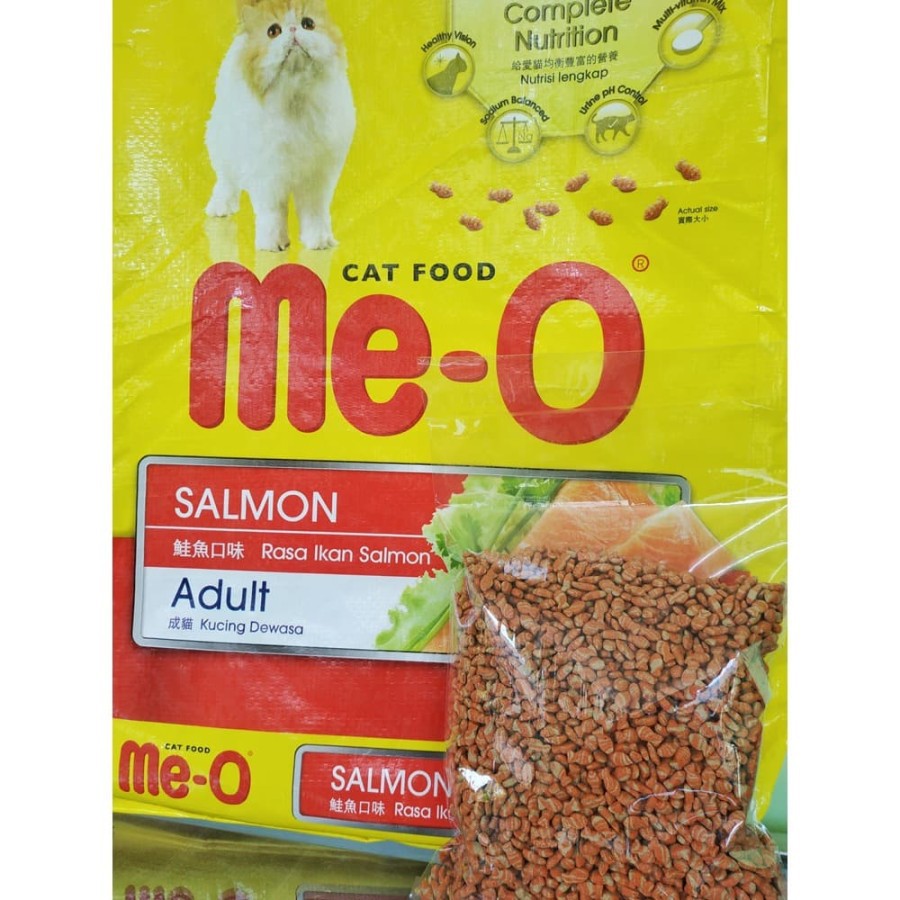 Meo Salmon 500 gram Makanan Kucing Adult