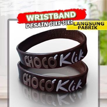 Gelang Karet Rubber Custom