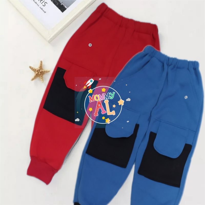 Celana joger Bahan fleece/jogger/celana anak/celana Panjang/Celana Karakter