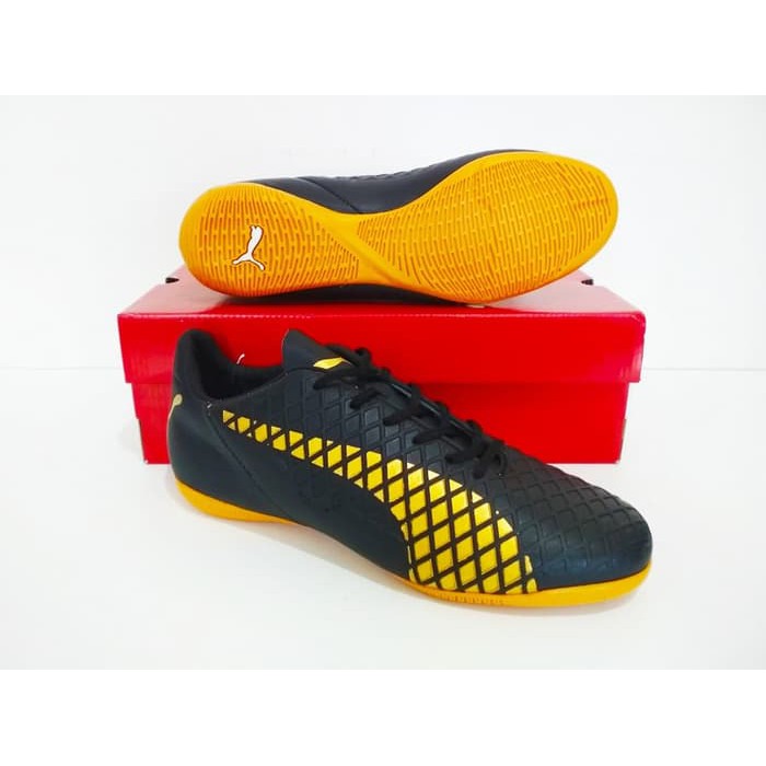 Olahraga SEPATU FUTSAL PUMA Future IC Grade Import (Black Gold)