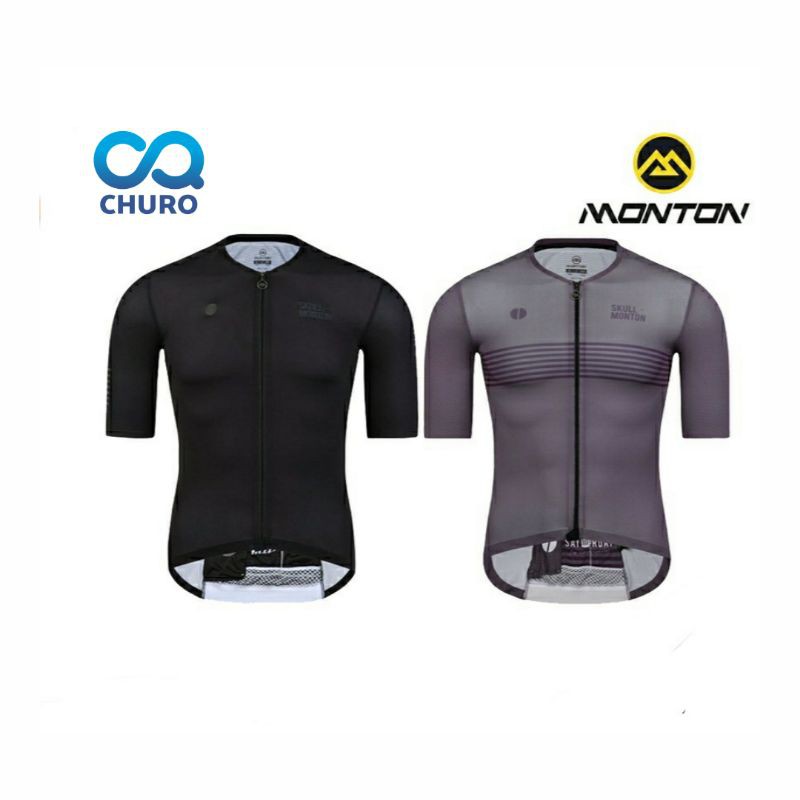 Jersey Sepeda Jersey Sepeda SKULL MONTON MENS Cycling Jersey Short