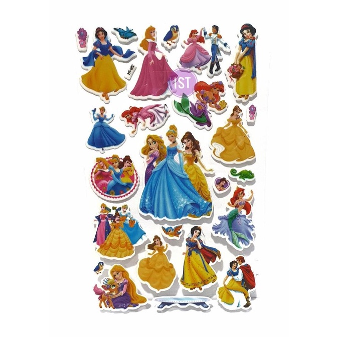 

STICKER STIKER TIMBUL PRINCESS