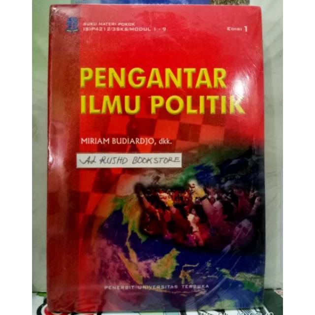 

Buku Original- PENGANTAR ILMU POLITIK - Meriam Budiardjo, dkk Universitas Terbuka