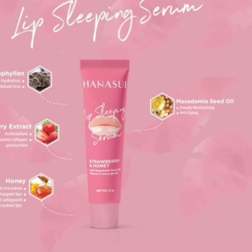 [MURAH] HANASUI LIPS Sleeping Serum / Lip Serum Hanasui ORIGINAL dan