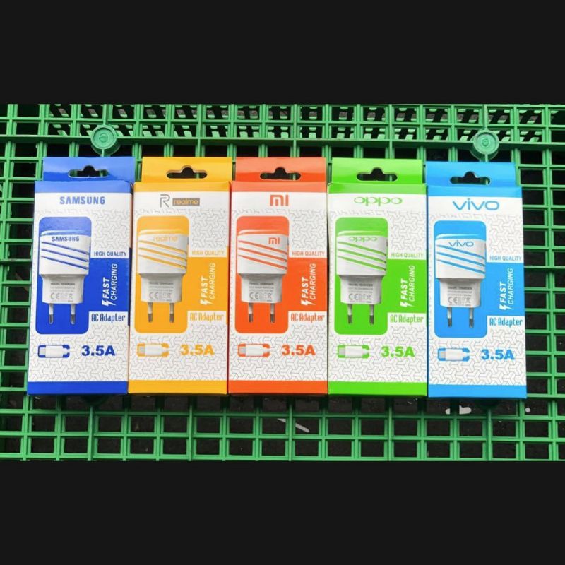 CHARGER SAMSUNG GARIS LED REAL 1.5A MICRO USB + 2 OUTPUT KUALITAS BAGUS IMPORT