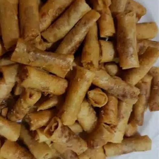 

Flash Sale!! (esf-1272) 500gram"SUMPIA UDANG KHAS CIREBON BAYAR DITEMPAT GRATIS ONGKIR