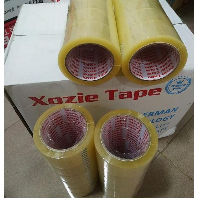 

Lakban Bening Xozie Tape 1 Dus P:90Yard L:45Mm Fauzinarman