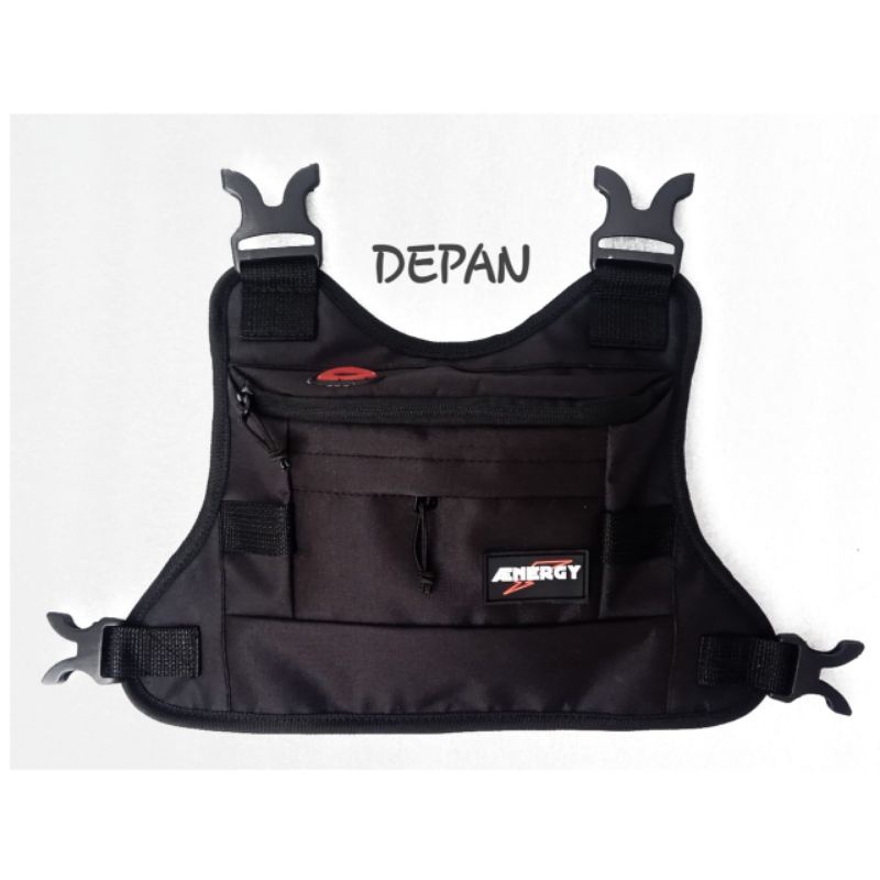 AENERGI CHESTBAG ORIGINAL/TAS DADA PRIA VENOM/PELINDUNG ANGIN