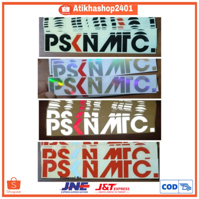 

MURAH STICKER PSKNMTC CUTTING /COD ( Bayar tempat)